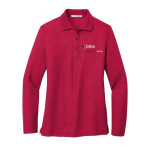 GRM Ladies Long Sleeve Silk Touch Shirt