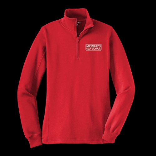 Moishe's Ladies 1/4-Zip Sweatshirt