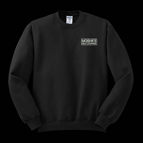 Moishe's Jerzees® - NuBlend® Crewneck Sweatshirt - Black