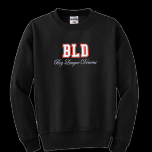 Youth Crew Neck BLD White